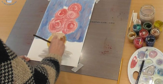 Рисуем натюрморт с цветами вместе со Школой творчества «ART онлайн»